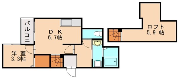 Mellowの物件間取画像